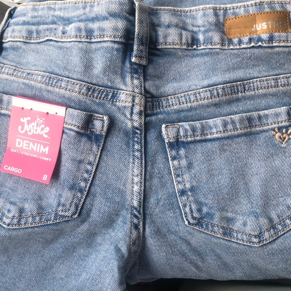 Justice Girls Cargo Jeans - Picture 3 of 3